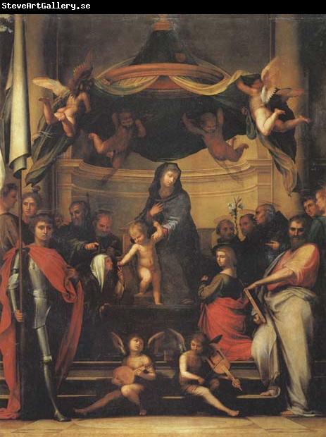 BARTOLOMEO, Fra The Mystic Marriage of St.Catherine
